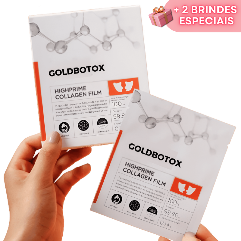 Kit  GoldBotox Highprime - Colágeno + Ácido Hialurônico [ATIVOS DO BOTOX]